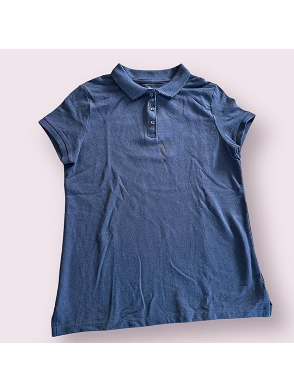 Girl’s Navy Blue School Uniform Polo Top size XL